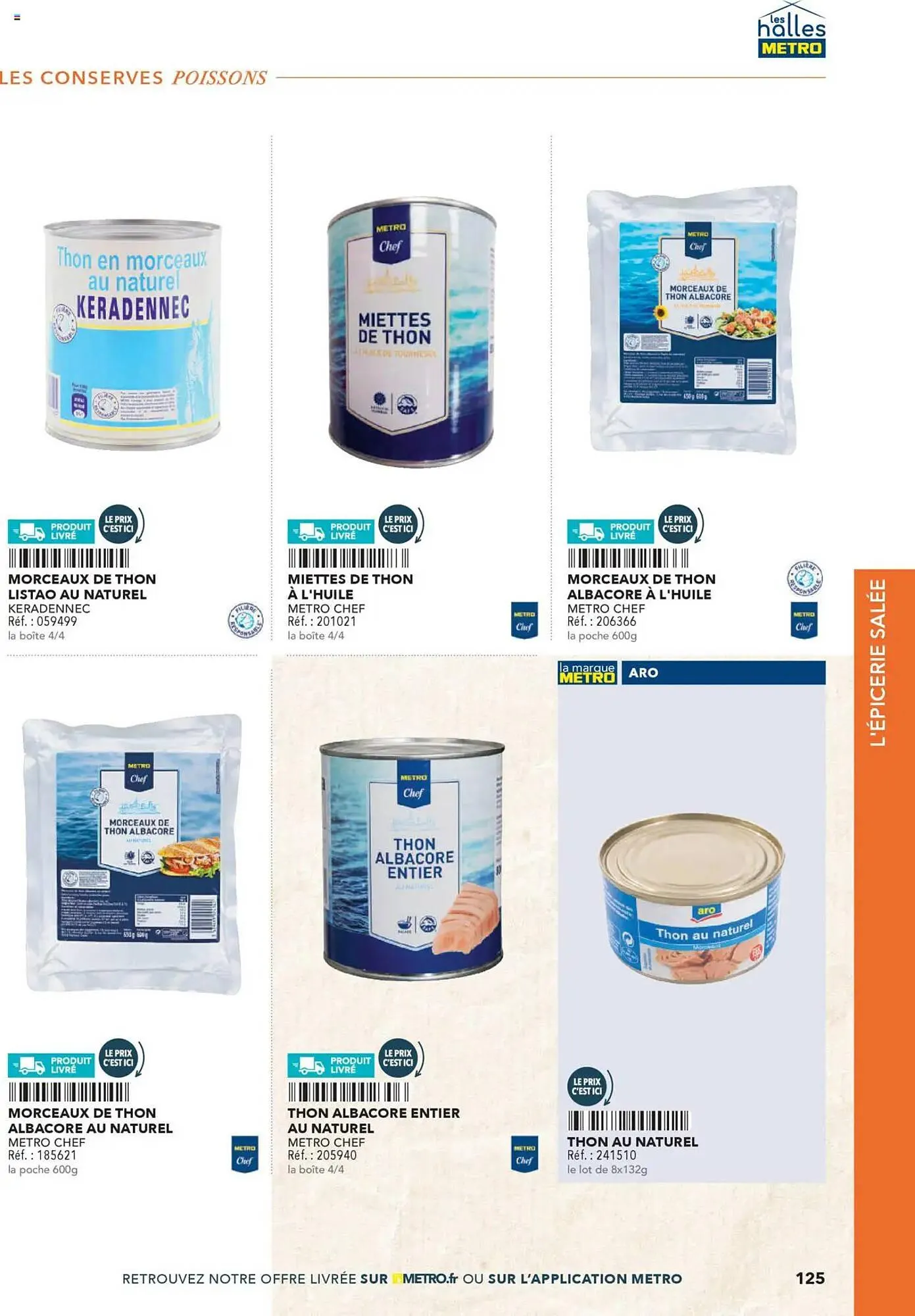 Catalogue METRO du 24 avril au 31 décembre 2025 - Catalogue page 125