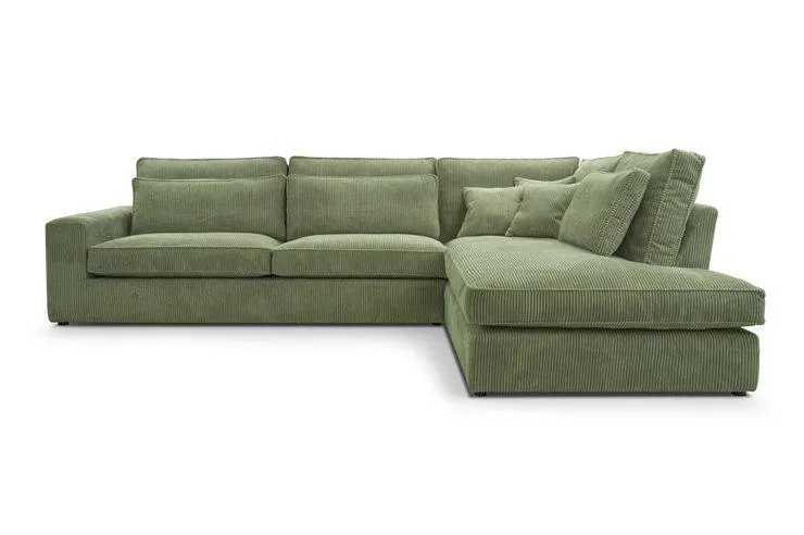 COBRA CANAPE ANGLE DROIT VERT CLAIR POSO 047