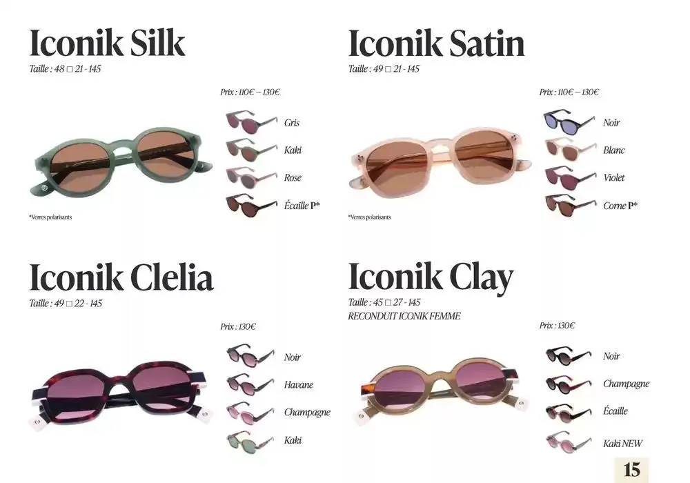 Lookbook Solaires 2025 du 19 février au 31 décembre 2025 - Catalogue page 14