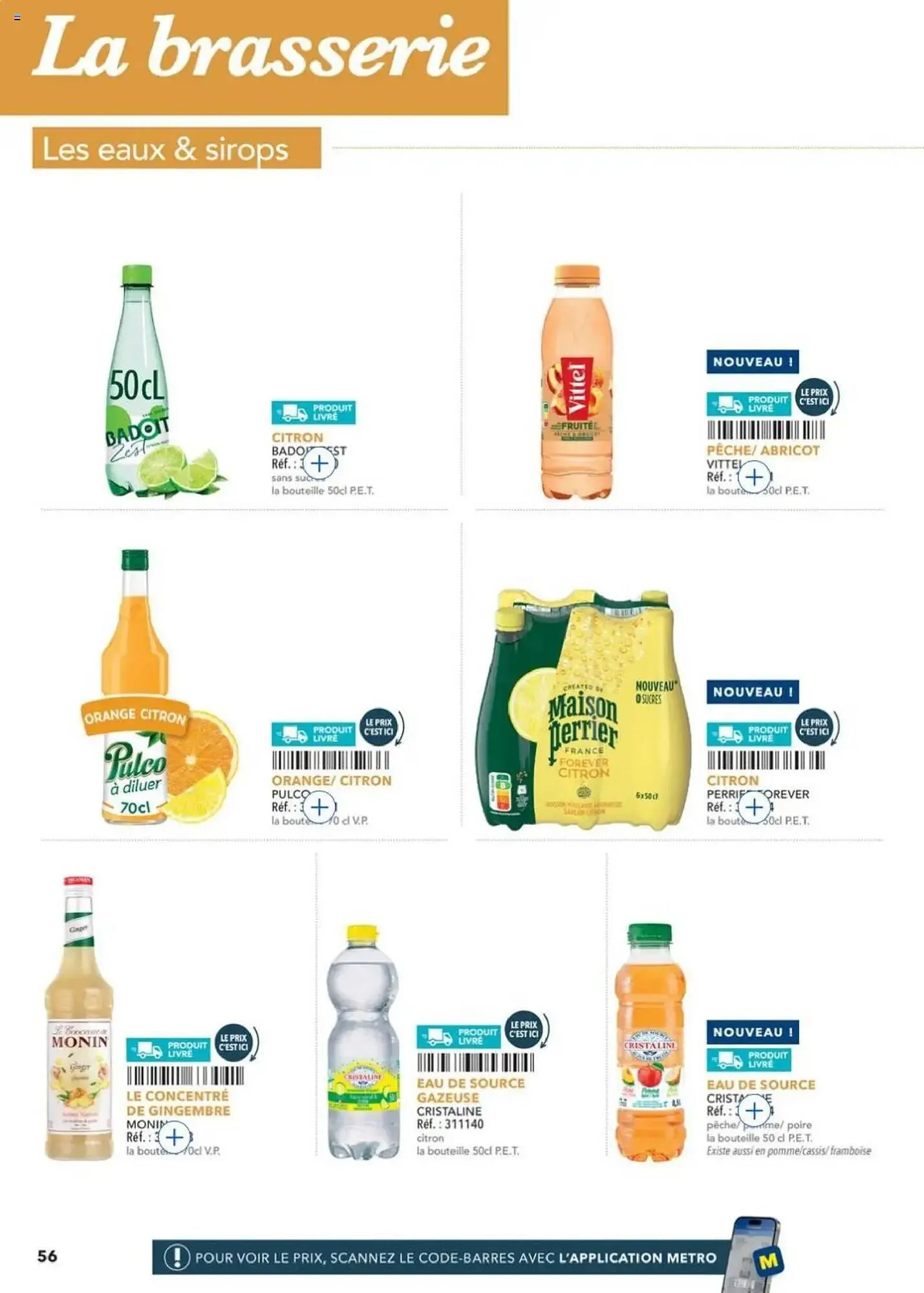 Catalogue METRO du 2 octobre au 31 décembre 2025 - Catalogue page 56