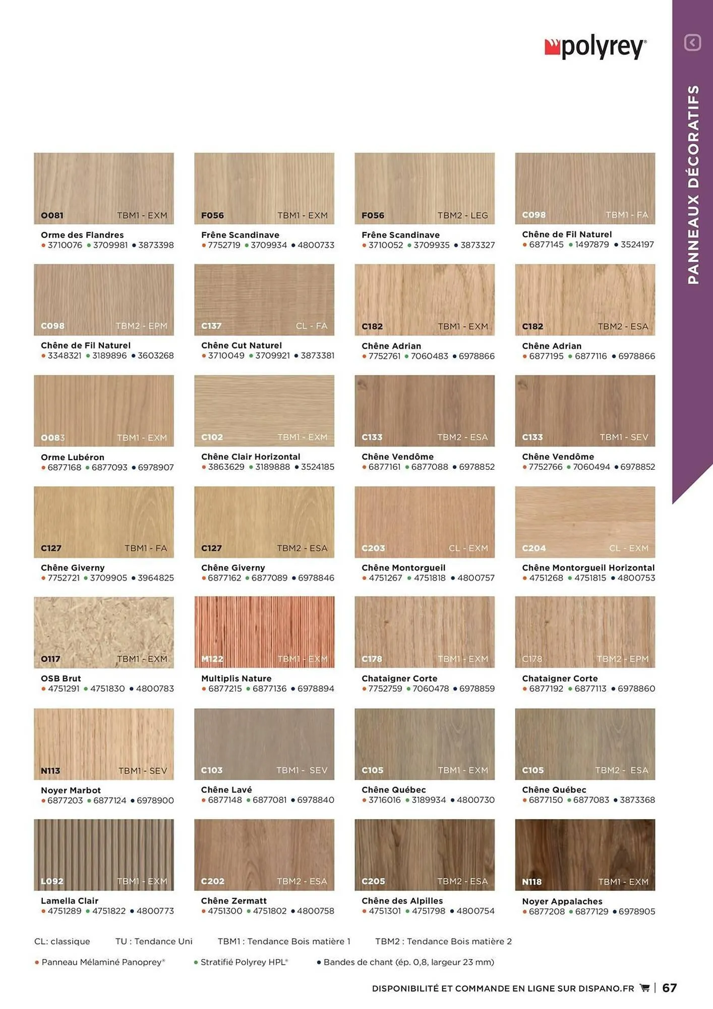 Catalogue Dispano du 25 avril au 31 décembre 2025 - Catalogue page 67