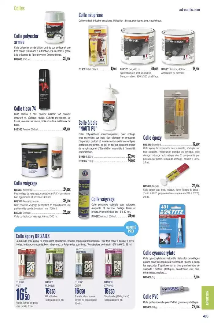 Catalogue Accastillage Diffusion 2025 du 1 janvier au 31 décembre 2025 - Catalogue page 407
