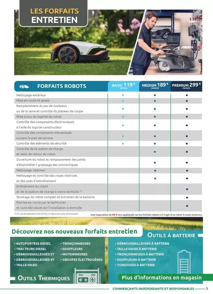 Motoculture et remorques du 1 mars au 31 mai 2025 - Catalogue page 5