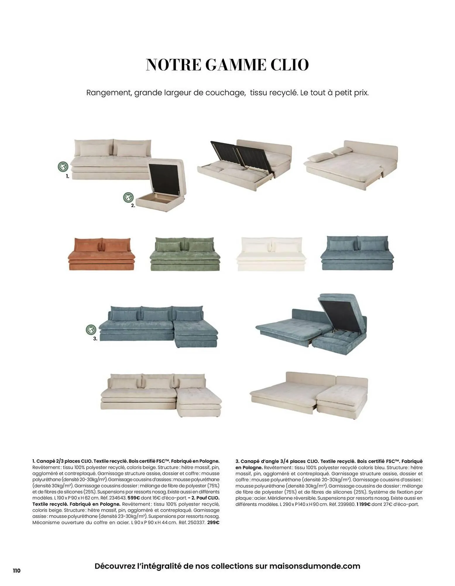 Catalogue Maisons du Monde du 11 décembre au 31 décembre 2025 - Catalogue page 110