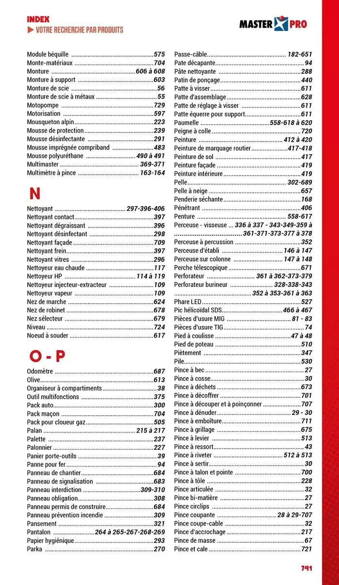 Essentiel Industrie 2025 du 3 janvier au 31 décembre 2025 - Catalogue page 743