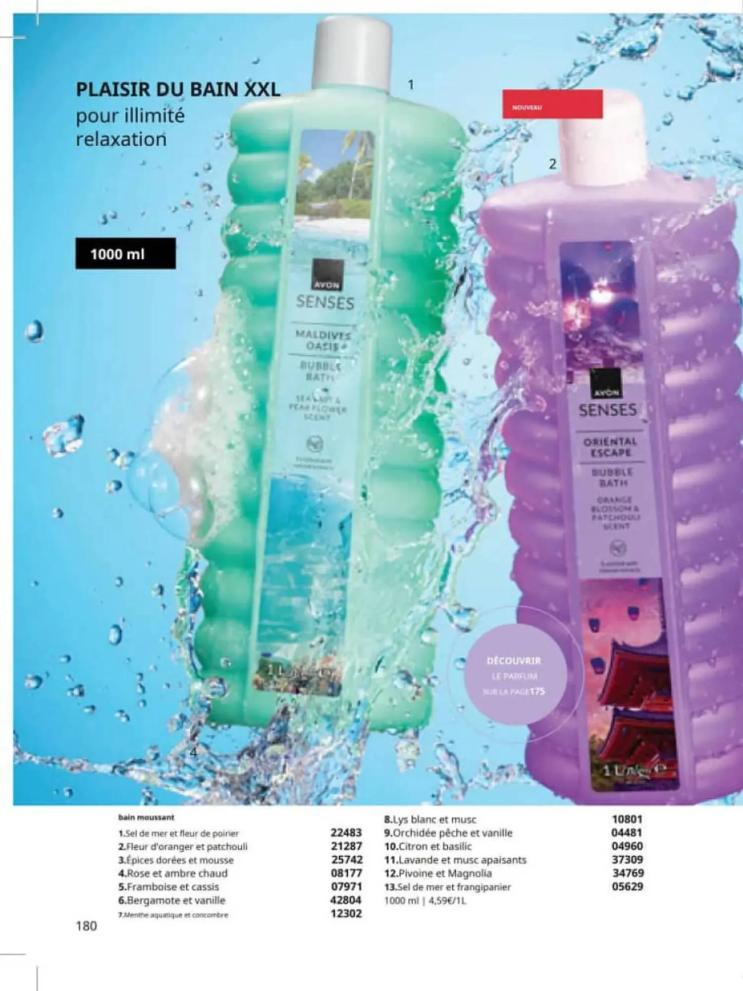 Catalogue AVON du 1 août au 31 août 2025 - Catalogue page 180