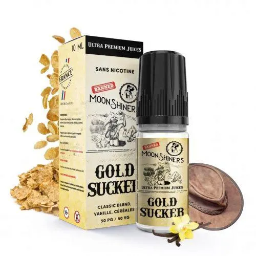 E Liquide GOLD SUCKER 10 ml - Moonshiners