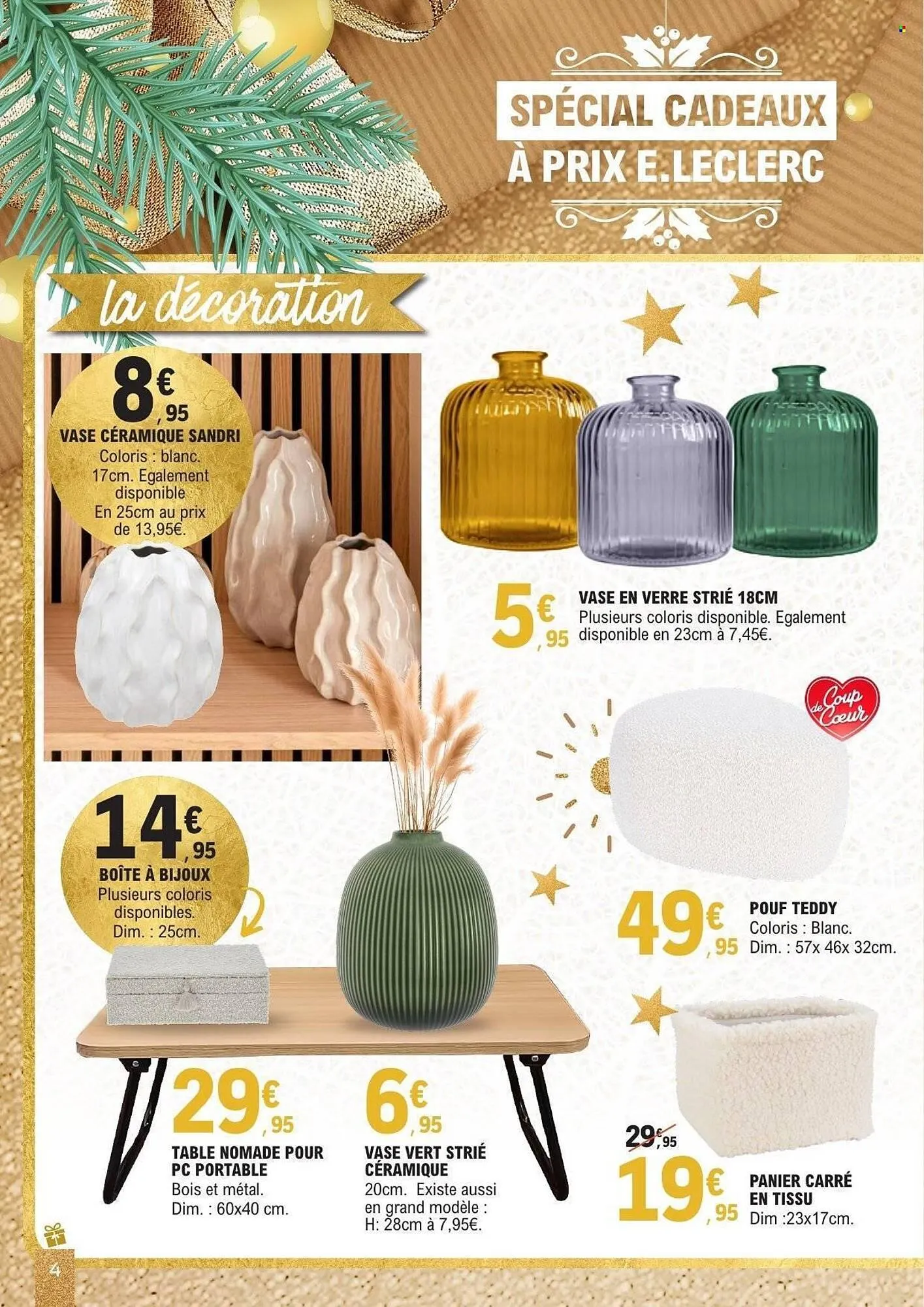 Catalogue E.Leclerc du 9 décembre au 24 décembre 2025 - Catalogue page 4