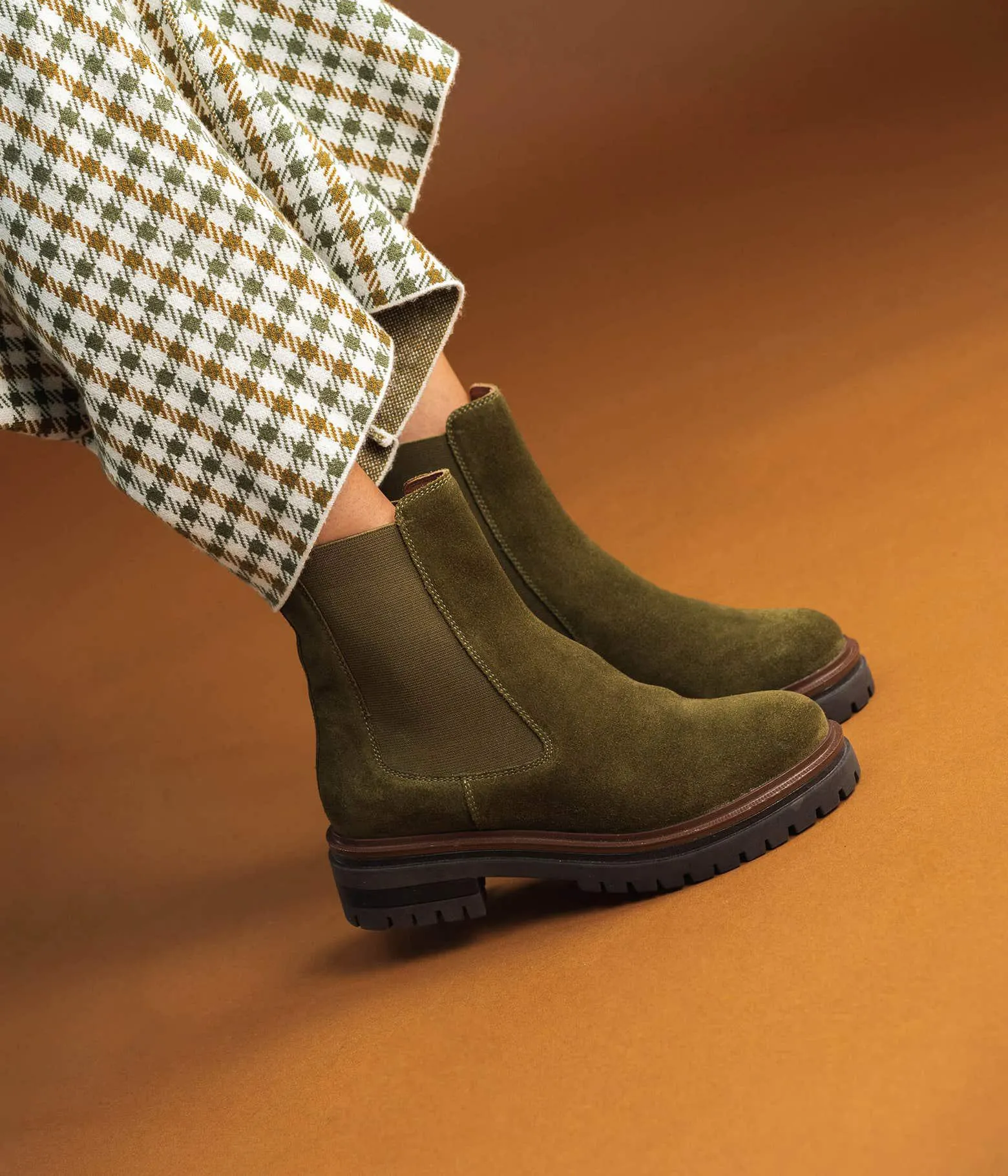 CHELSEA BOOTS SANDY KAKI