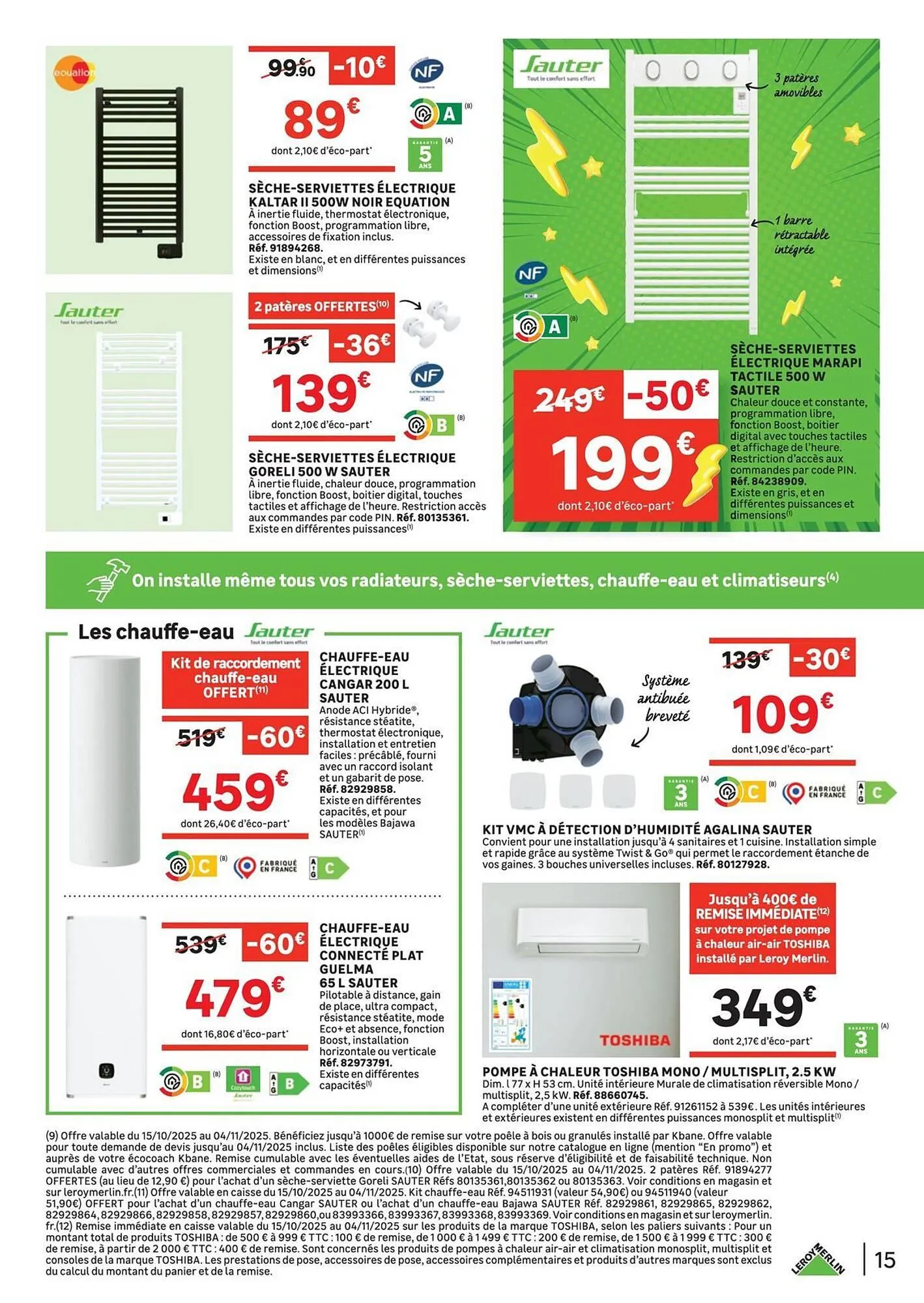 Catalogue Leroy Merlin du 15 octobre au 4 novembre 2025 - Catalogue page 7