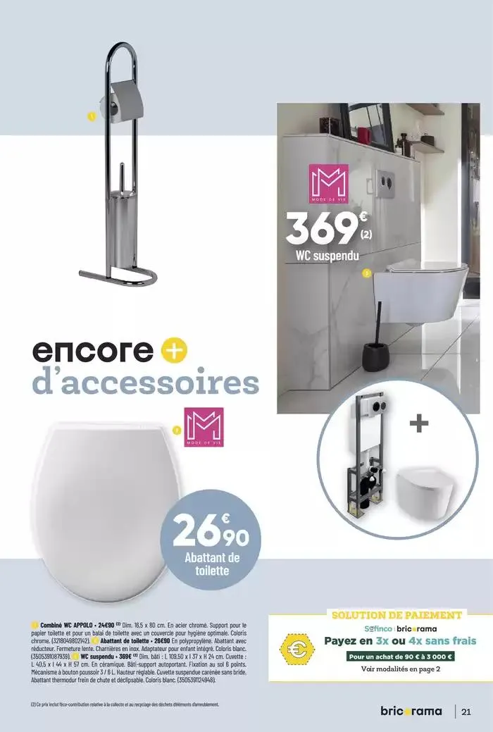 Prix coutant du 3 avril au 27 avril 2025 - Catalogue page 21