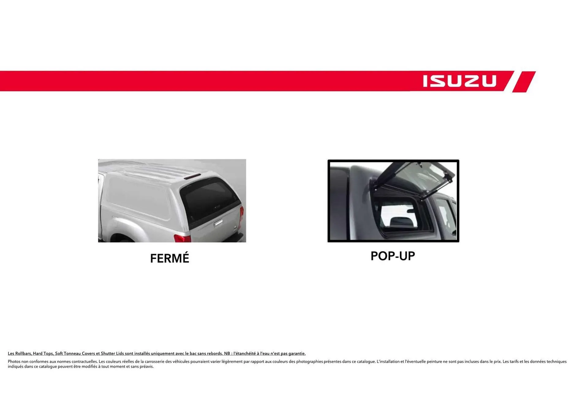 Catalogue Isuzu du 15 octobre au 15 octobre 2025 - Catalogue page 15