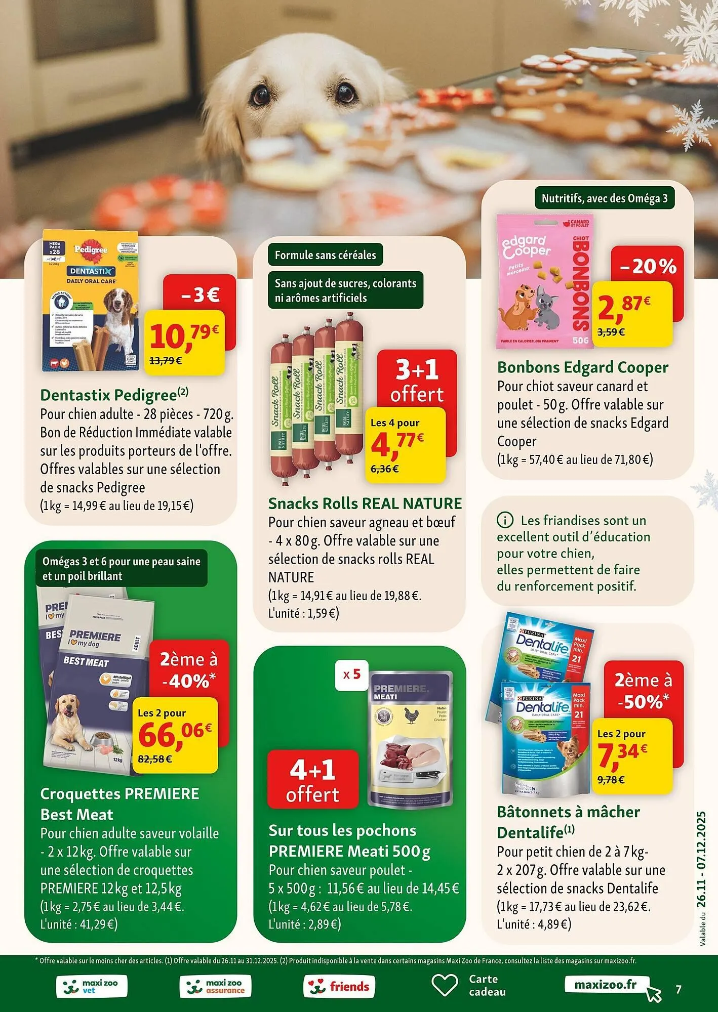 Catalogue Maxi Zoo du 26 novembre au 7 décembre 2025 - Catalogue page 7