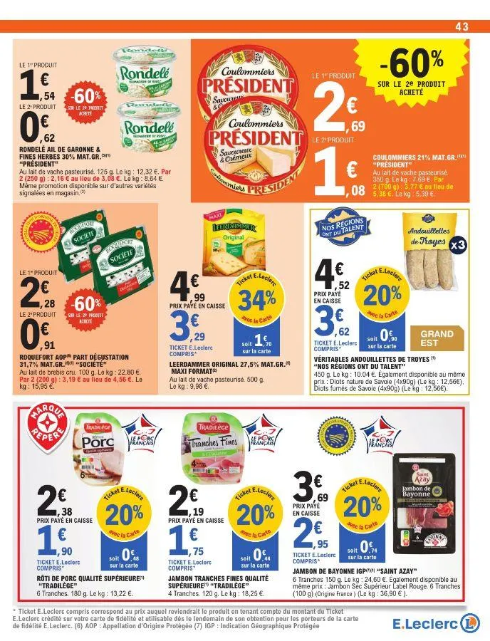 E. Leclerc du 13 mai au 24 mai 2025 - Catalogue page 43