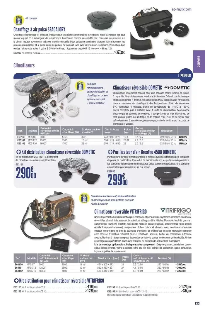 Catalogue Accastillage Diffusion 2025 du 1 janvier au 31 décembre 2025 - Catalogue page 135