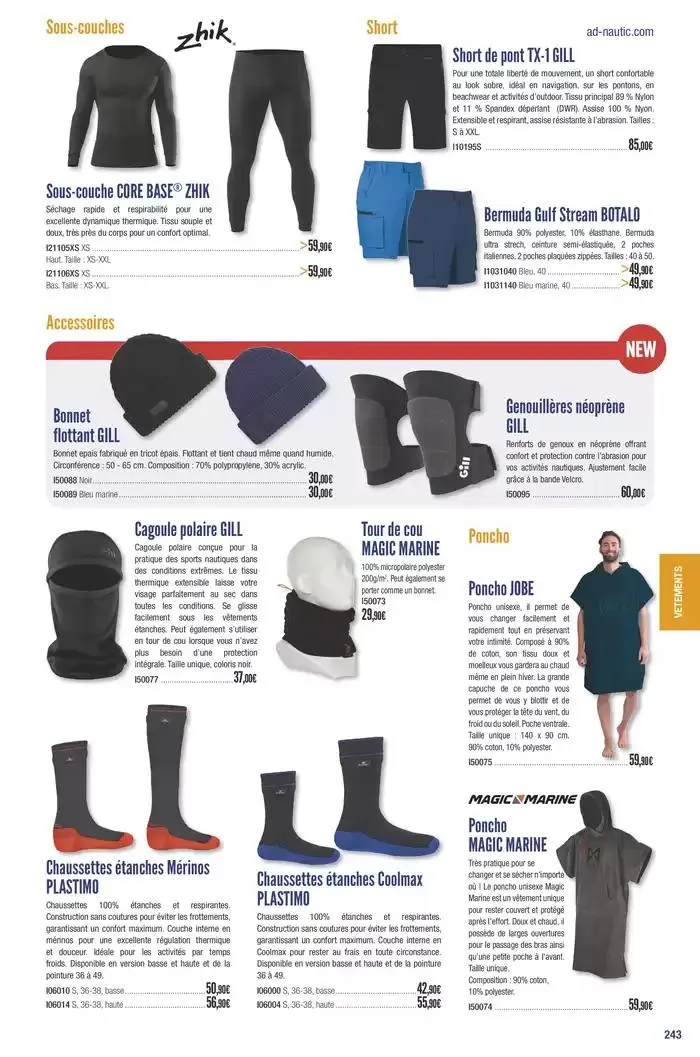 Catalogue Accastillage Diffusion 2025 du 1 janvier au 31 décembre 2025 - Catalogue page 245