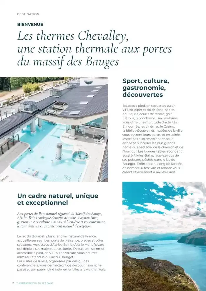 Aix-les-Bains 2025 du 3 février au 31 décembre 2025 - Catalogue page 2