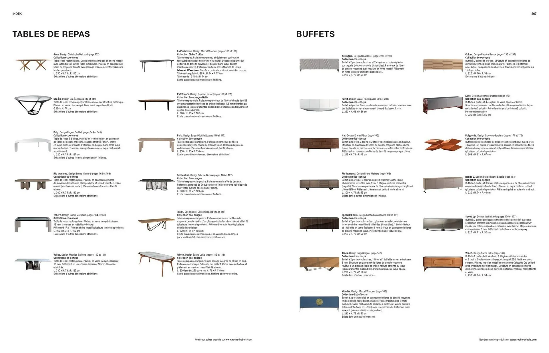 Catalogue Roche Bobois du 8 janvier au 1 janvier 2026 - Catalogue page 135