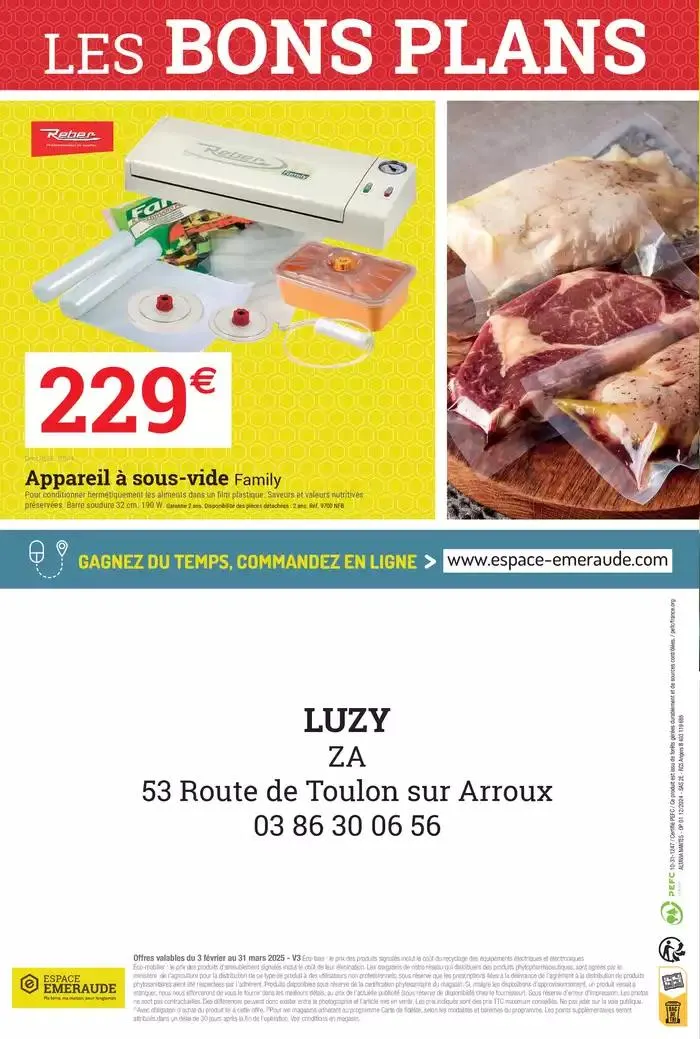 Les Bons Plans spécial jardin du 3 février au 31 mars 2025 - Catalogue page 4