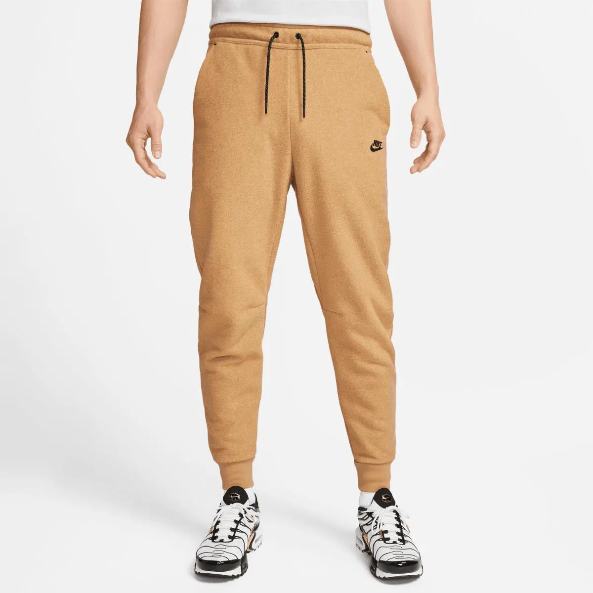 Nike Tech Fleece Sportswear Trousers - Beige/Black