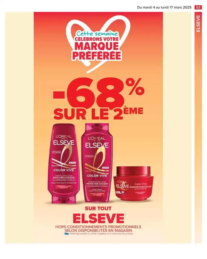 PRODUITS LAITIERS & VÉGÉTAUX du 4 mars au 17 mars 2025 - Catalogue page 55