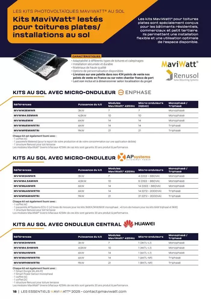 Les Essentiels Maviwatt 2025 du 4 février au 31 décembre 2025 - Catalogue page 18