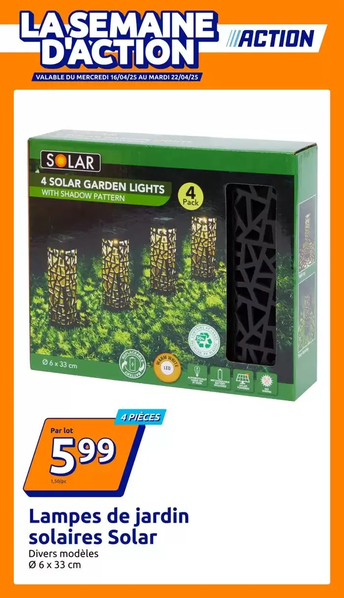 La semaine d'action du 16 avril au 22 avril 2025 - Catalogue page 1