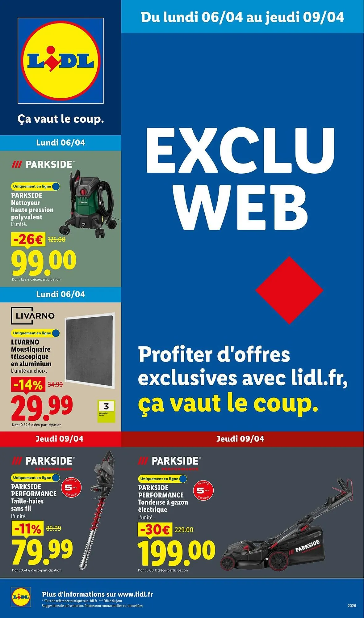 Catalogue Lidl du 6 avril au 9 avril 2026 - Catalogue page 1