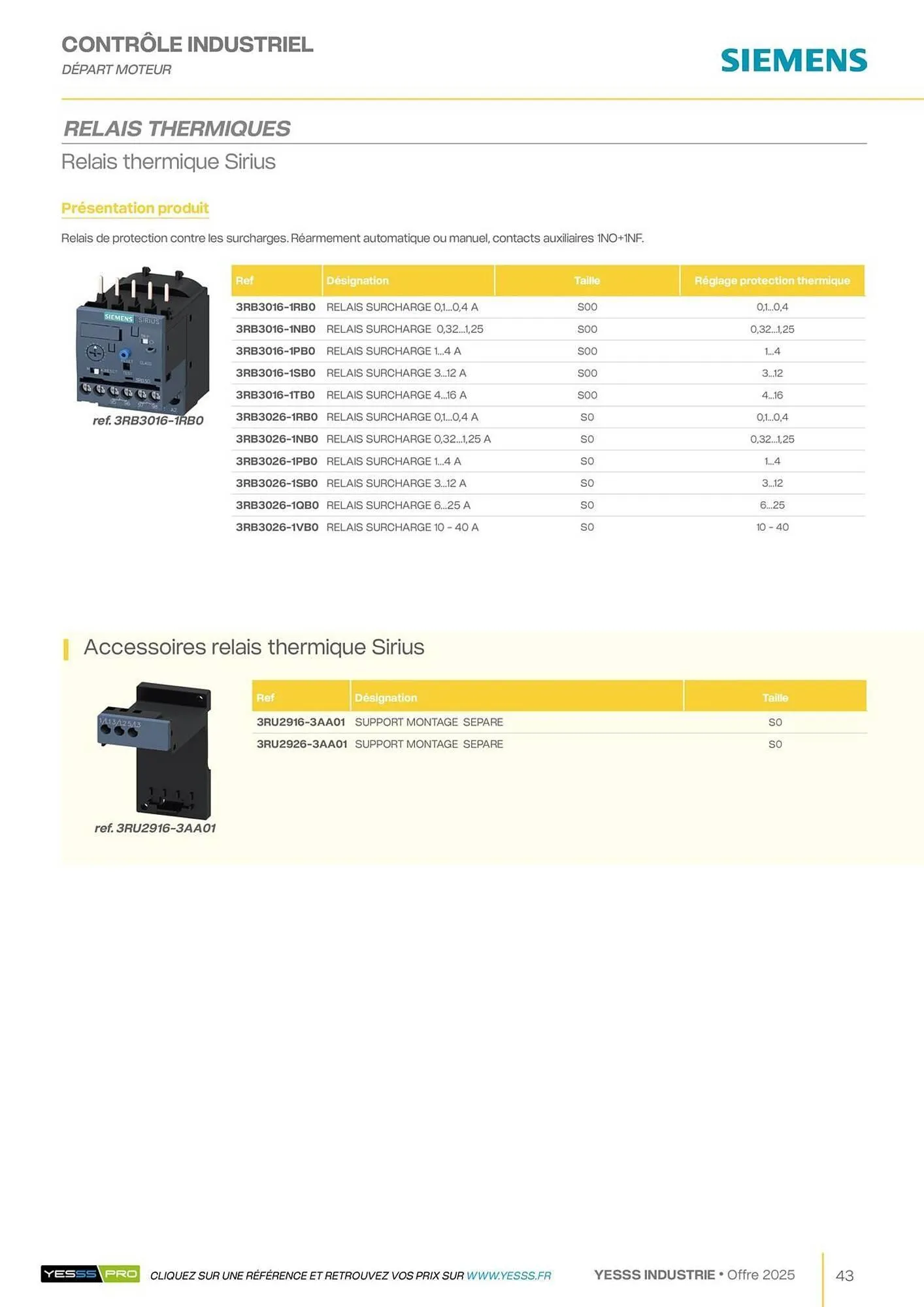 Catalogue Yesss electrique du 28 janvier au 31 décembre 2025 - Catalogue page 45