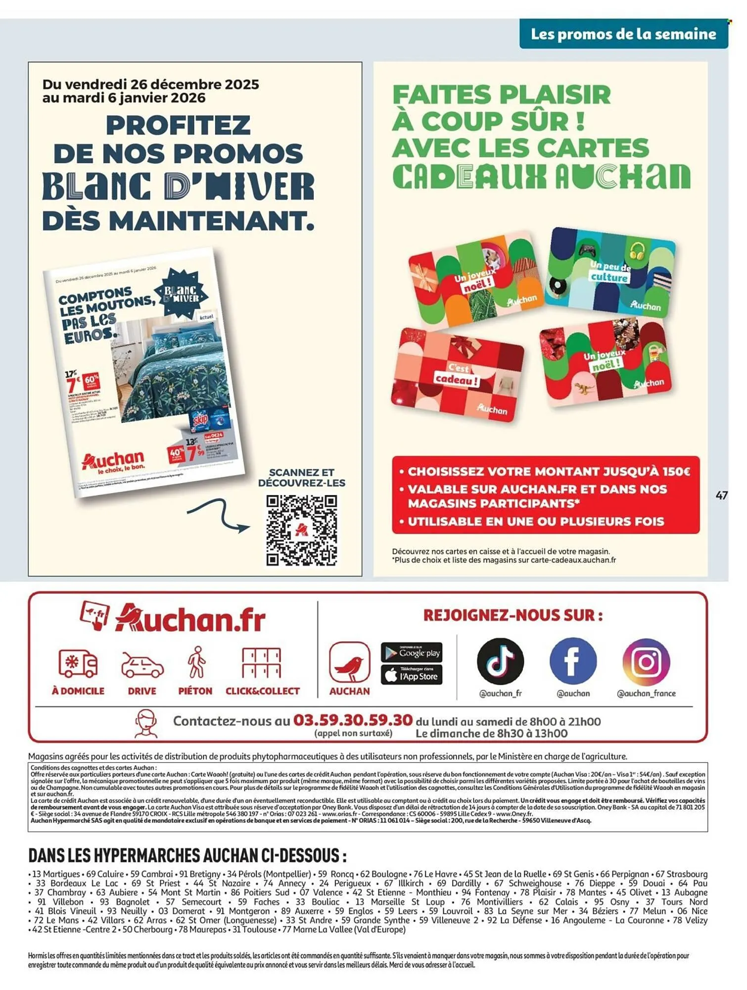 Catalogue Auchan du 26 décembre au 4 janvier 2026 - Catalogue page 47