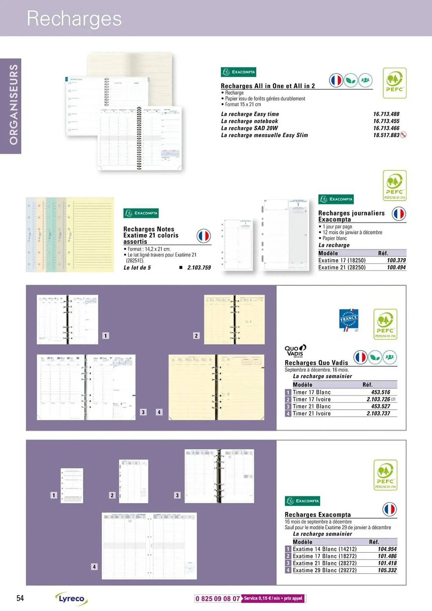 Catalogue Lyreco du 13 mai au 31 décembre 2025 - Catalogue page 54