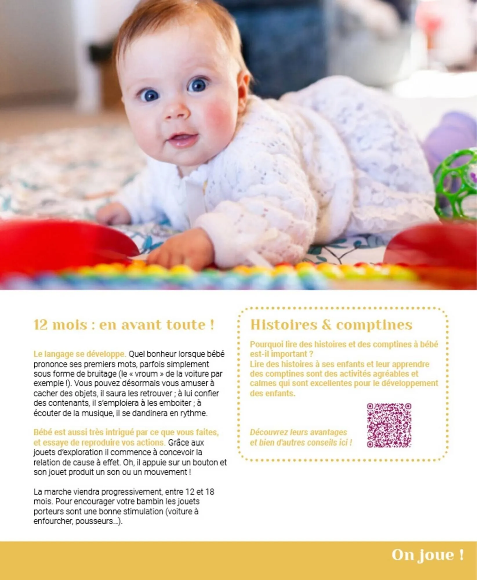 Catalogue autour de bébé du 31 mars au 31 janvier 2024 - Catalogue page 107