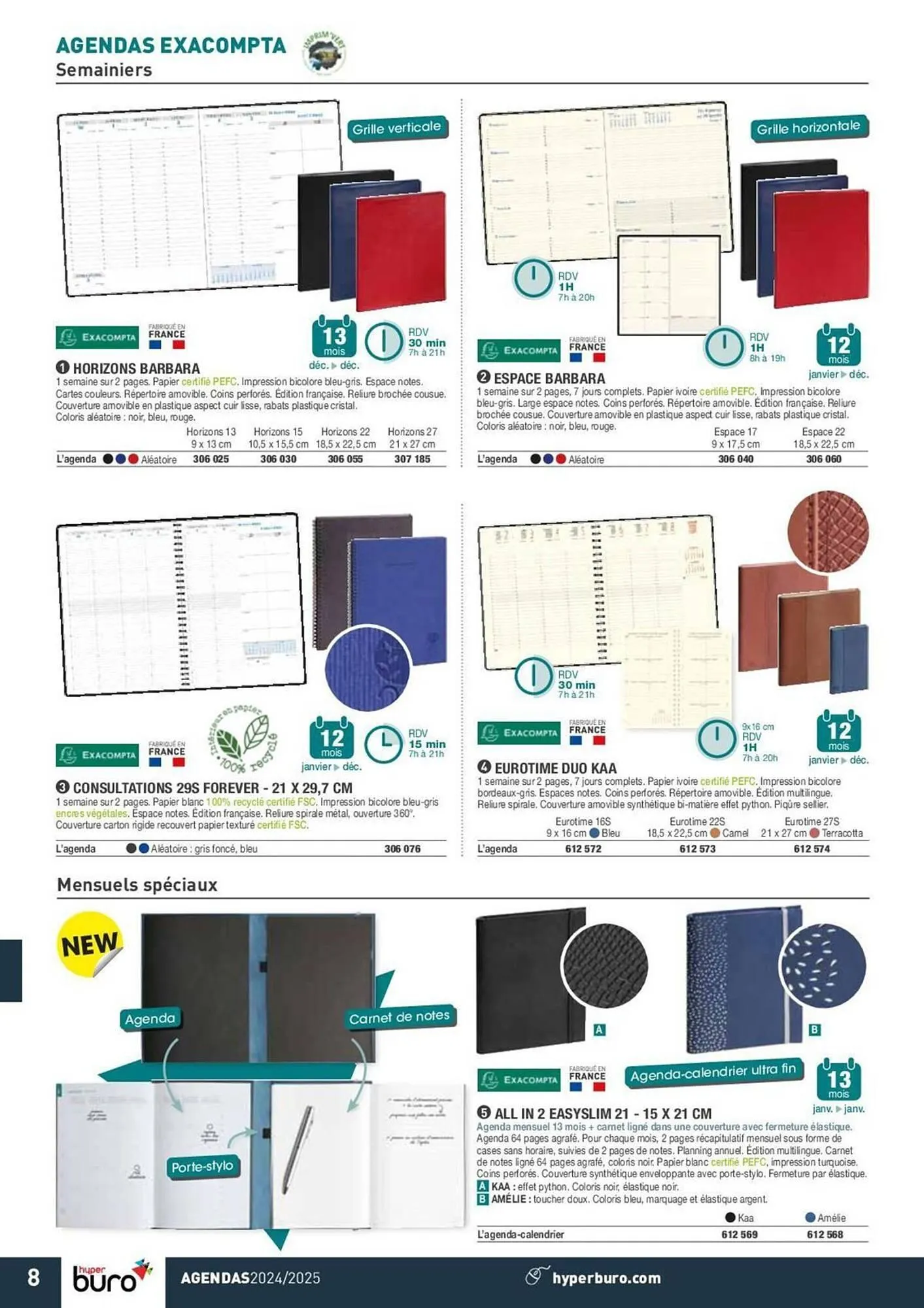 Hyperburo Catalogue du 28 mars au 31 décembre 2025 - Catalogue page 9