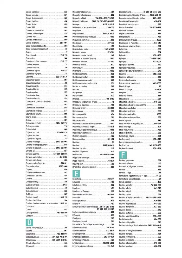 Education And Loisirs Majuscule 2025 du 5 mars au 31 décembre 2025 - Catalogue page 19