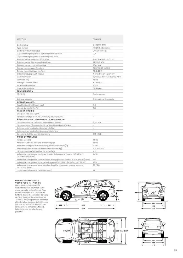 VOLVO XC60 du 7 janvier au 31 décembre 2025 - Catalogue page 25