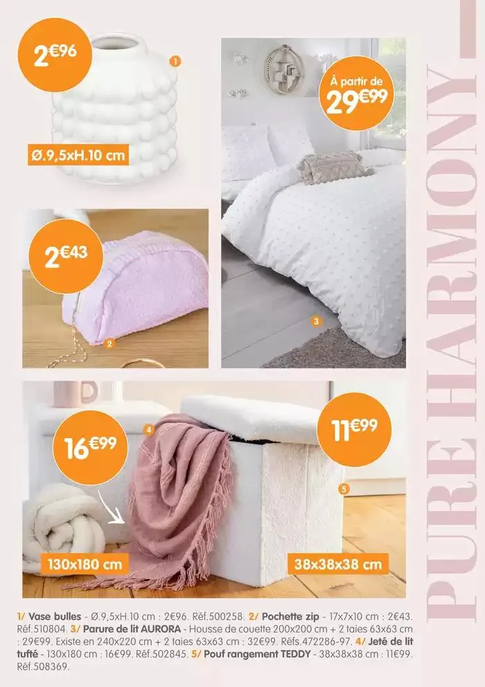 Décoration Printemps/Été du 2 avril au 19 août 2025 - Catalogue page 31