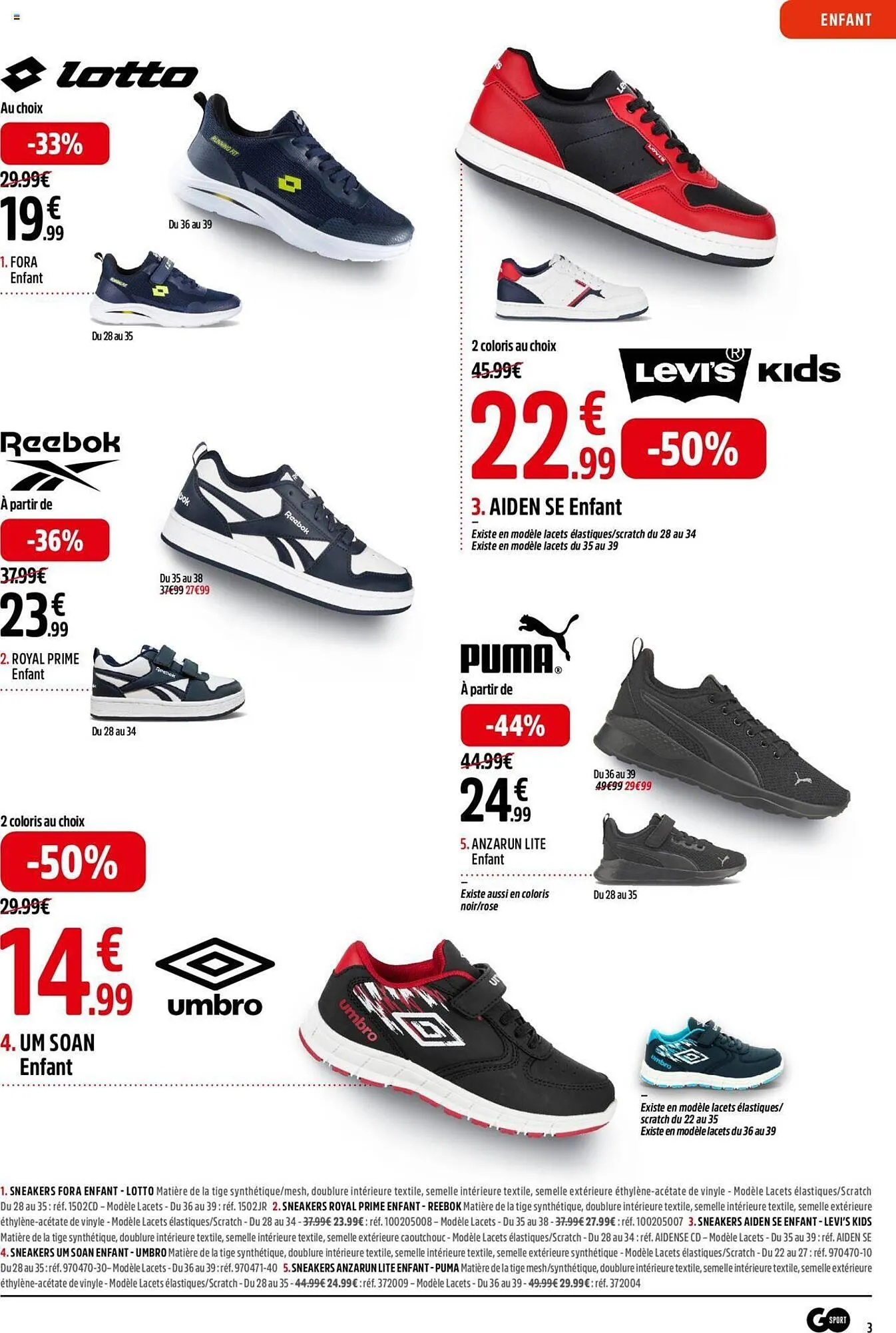 Catalogue Go Sport du 15 juillet au 15 septembre 2024 - Catalogue page 3
