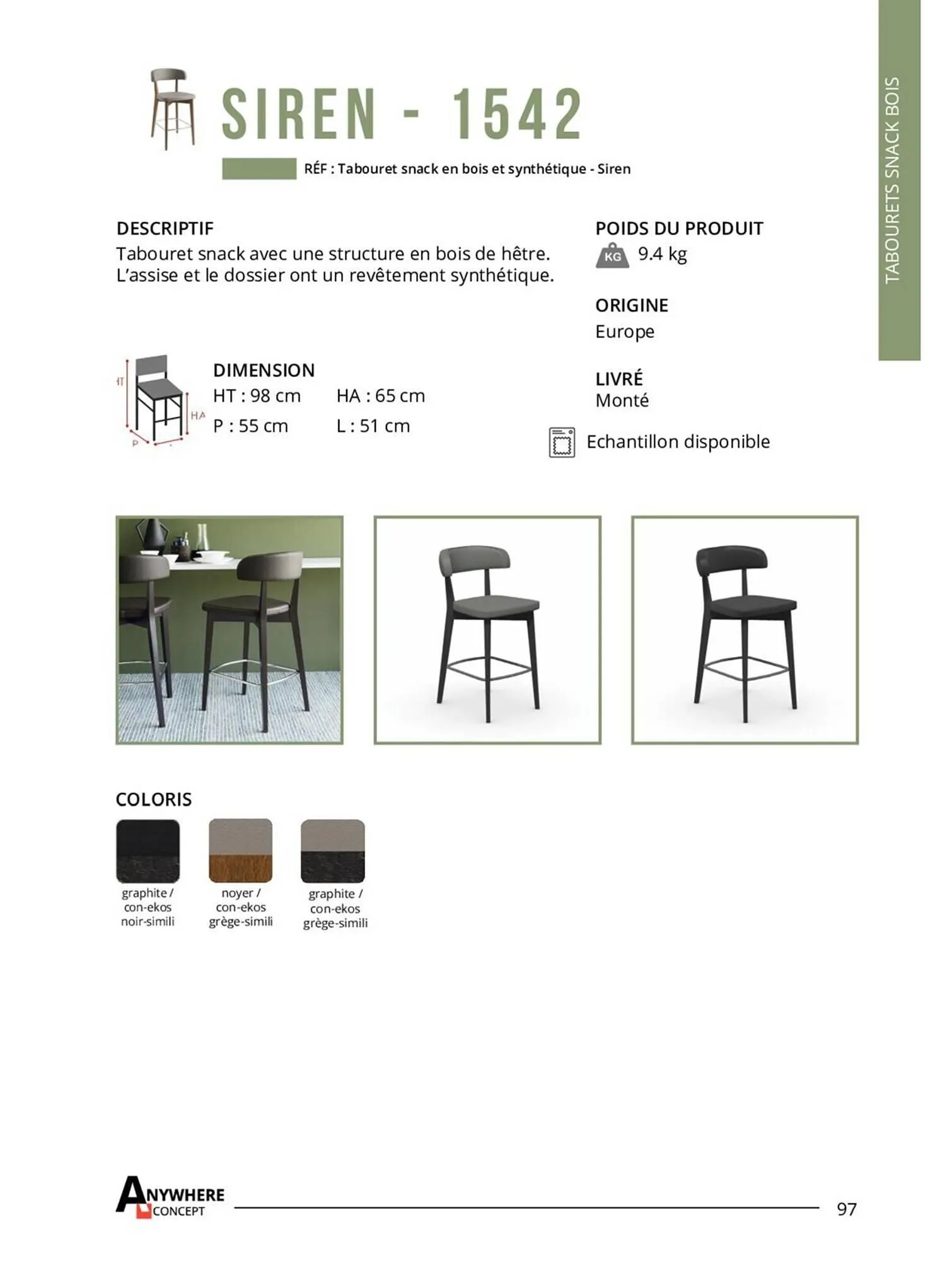 Catalogue 4 Pieds du 26 avril au 31 décembre 2023 - Catalogue page 97