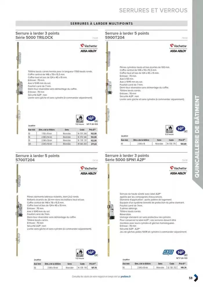 Catalogue général du 11 mars au 31 décembre 2025 - Catalogue page 61