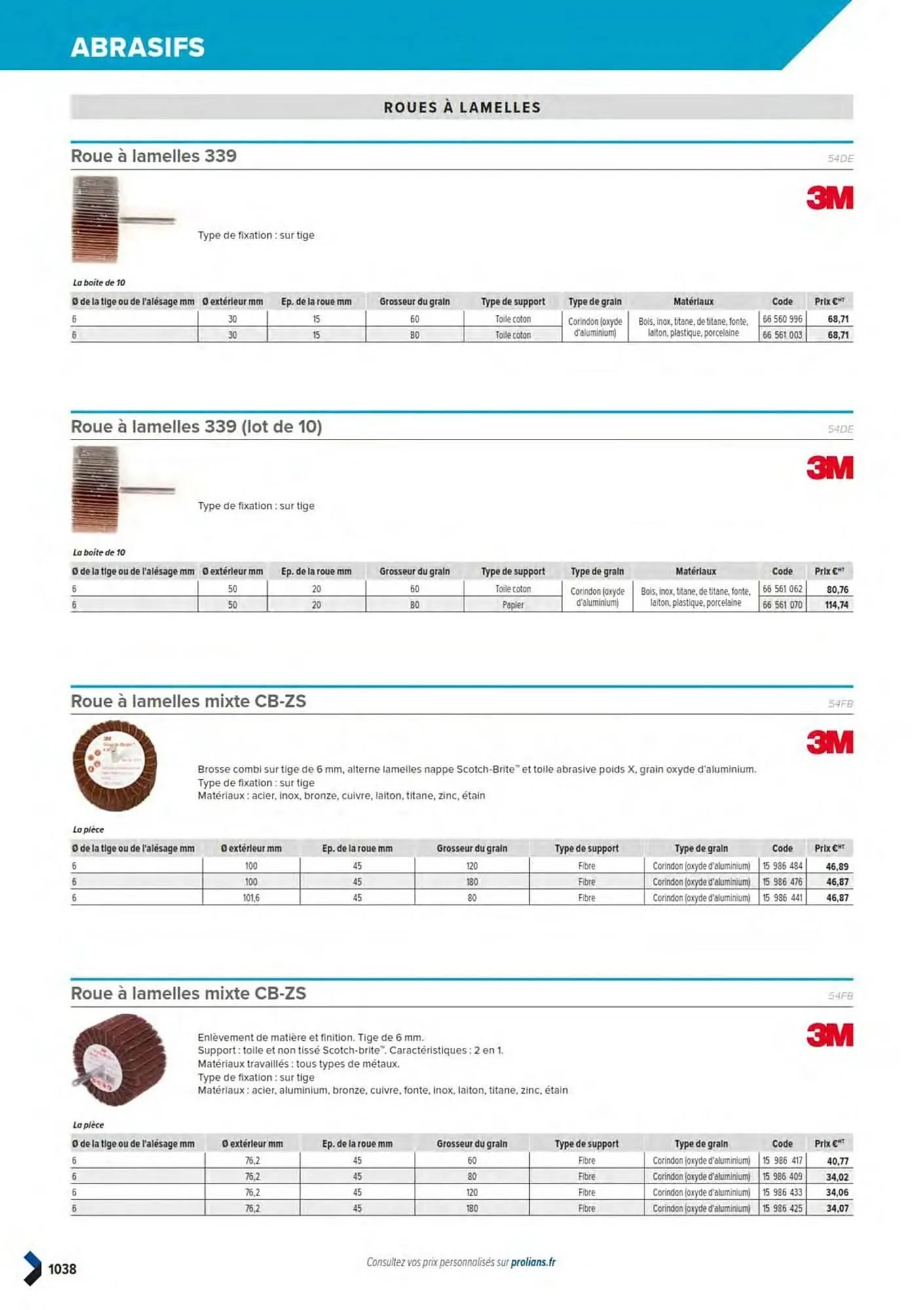 Catalogue Prolians du 11 mars au 31 décembre 2025 - Catalogue page 1040