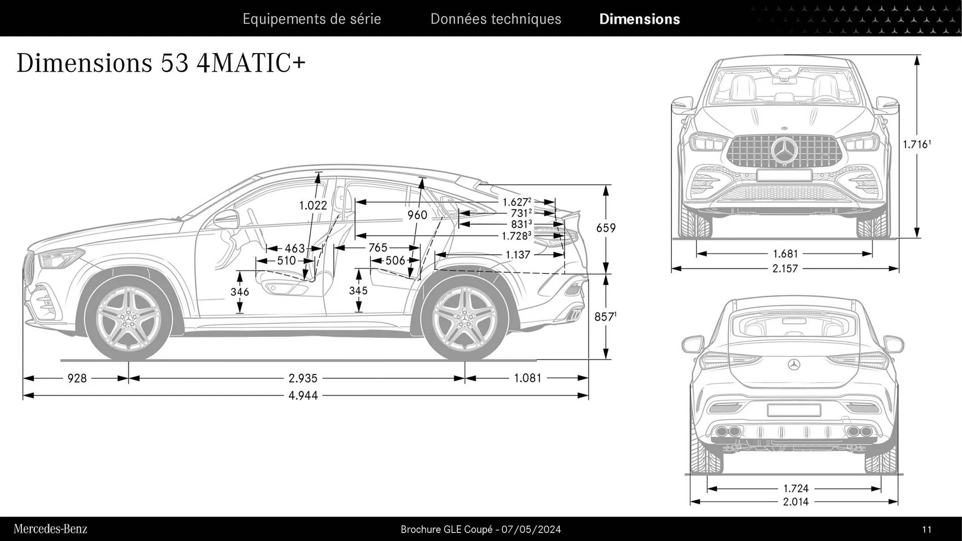 Catalogue Mercedes-Benz GLE du 9 septembre au 31 août 2025 - Catalogue page 11