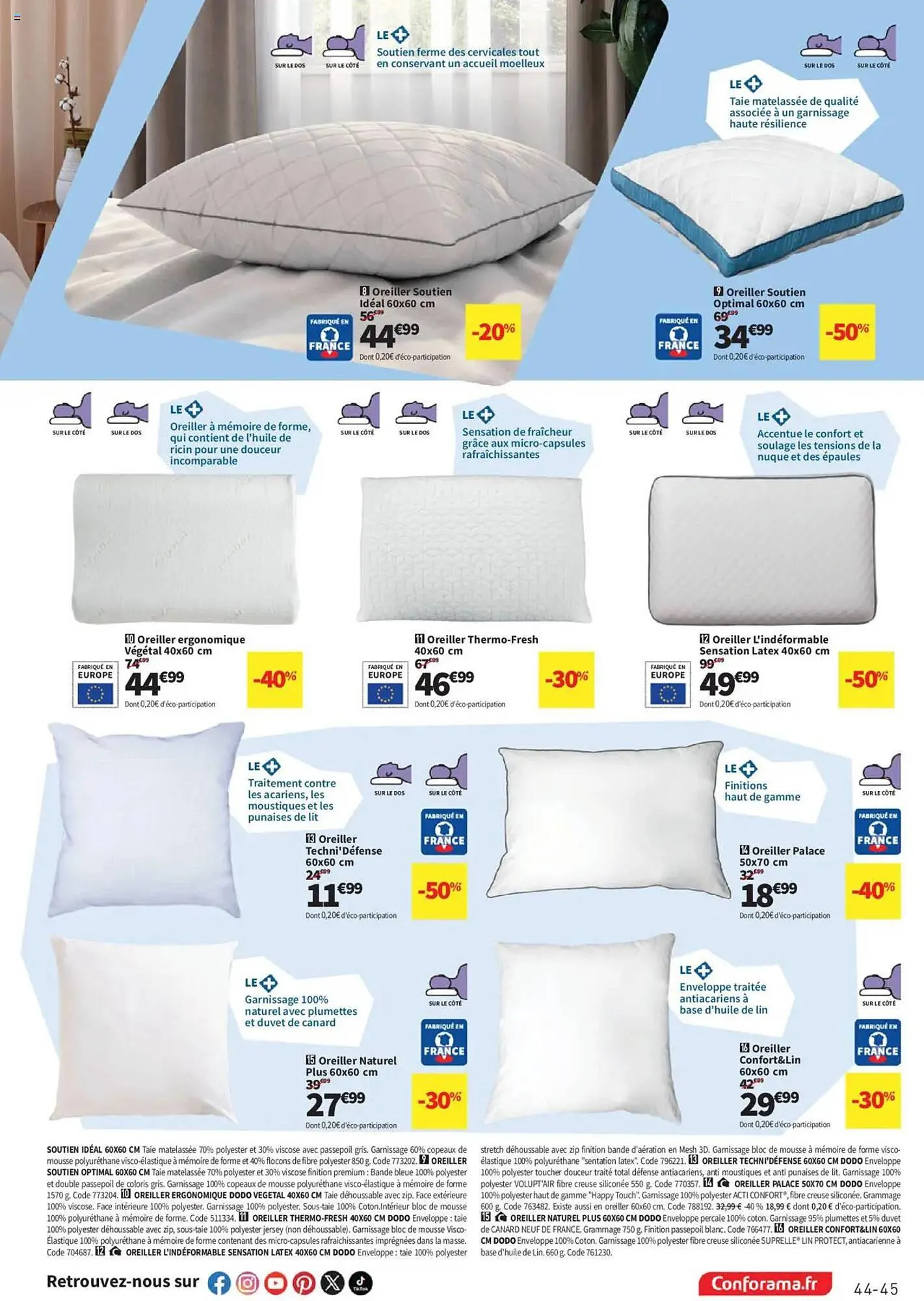 Catalogue Conforama du 10 juin au 31 décembre 2025 - Catalogue page 45