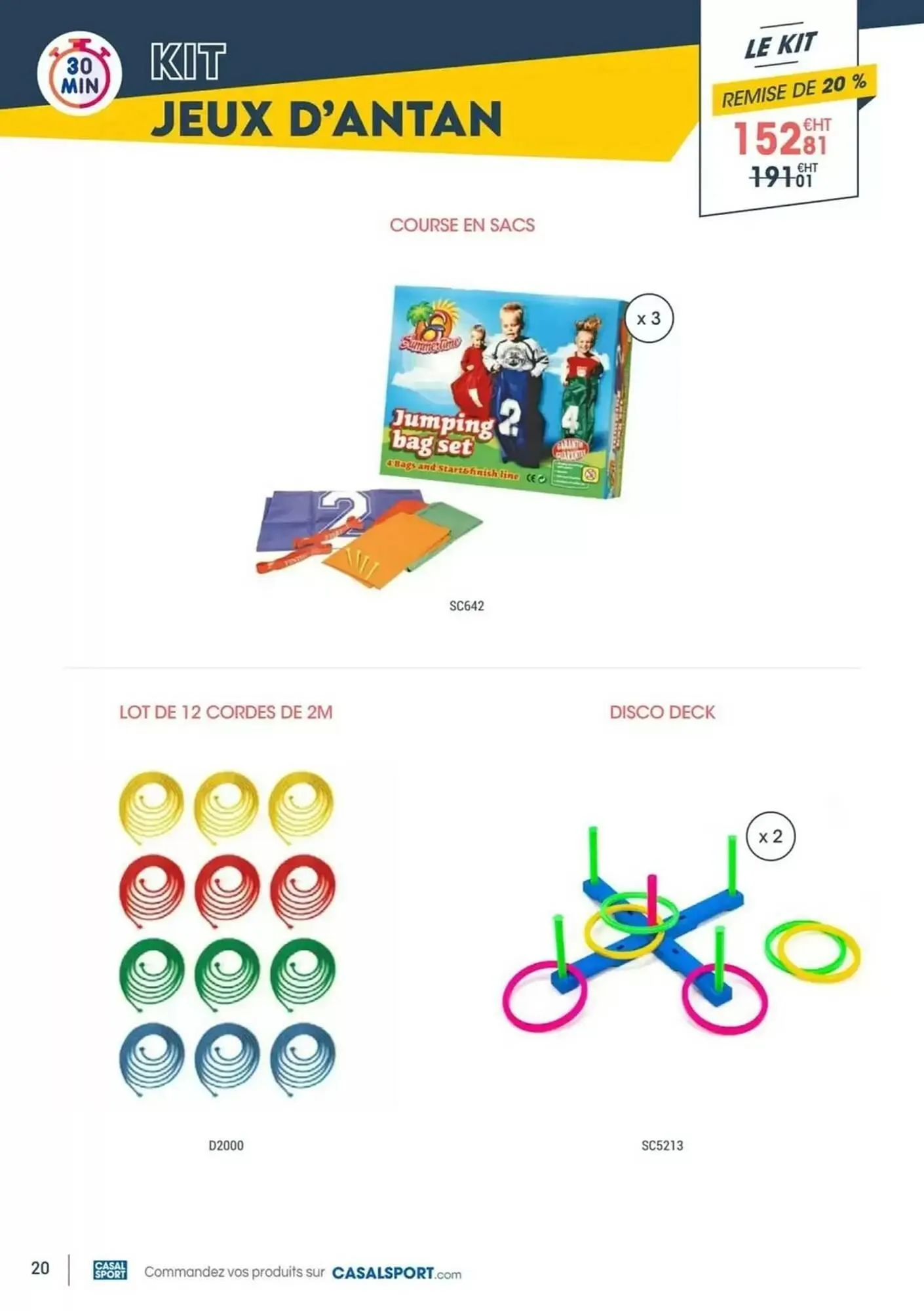 Catalogue Casal Sport du 15 avril au 31 mai 2026 - Catalogue page 20