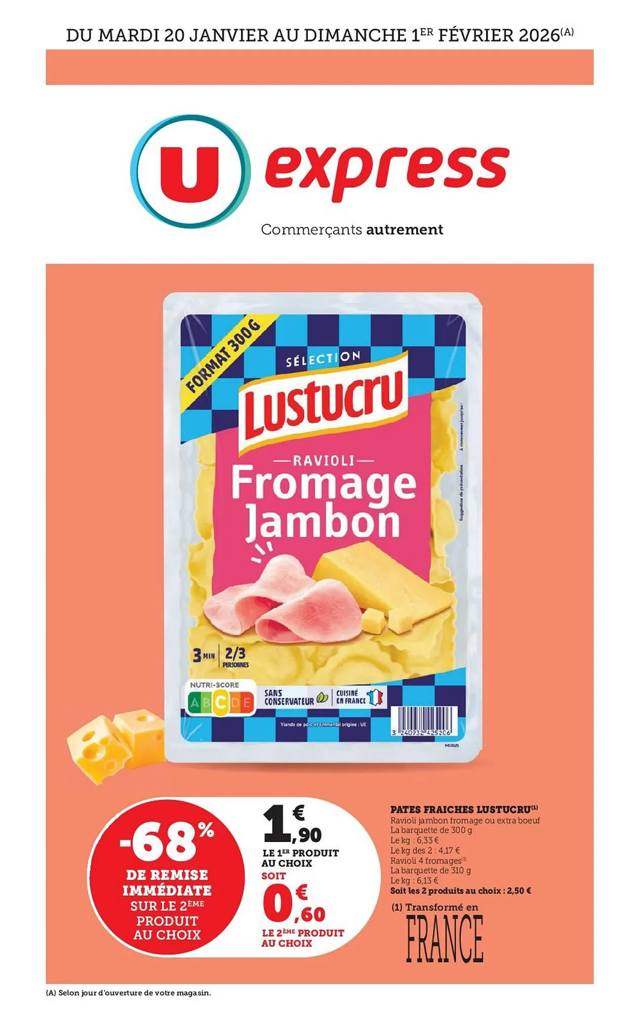 Catalogue U Express du 20 janvier au 1 février 2026 - Catalogue page 1