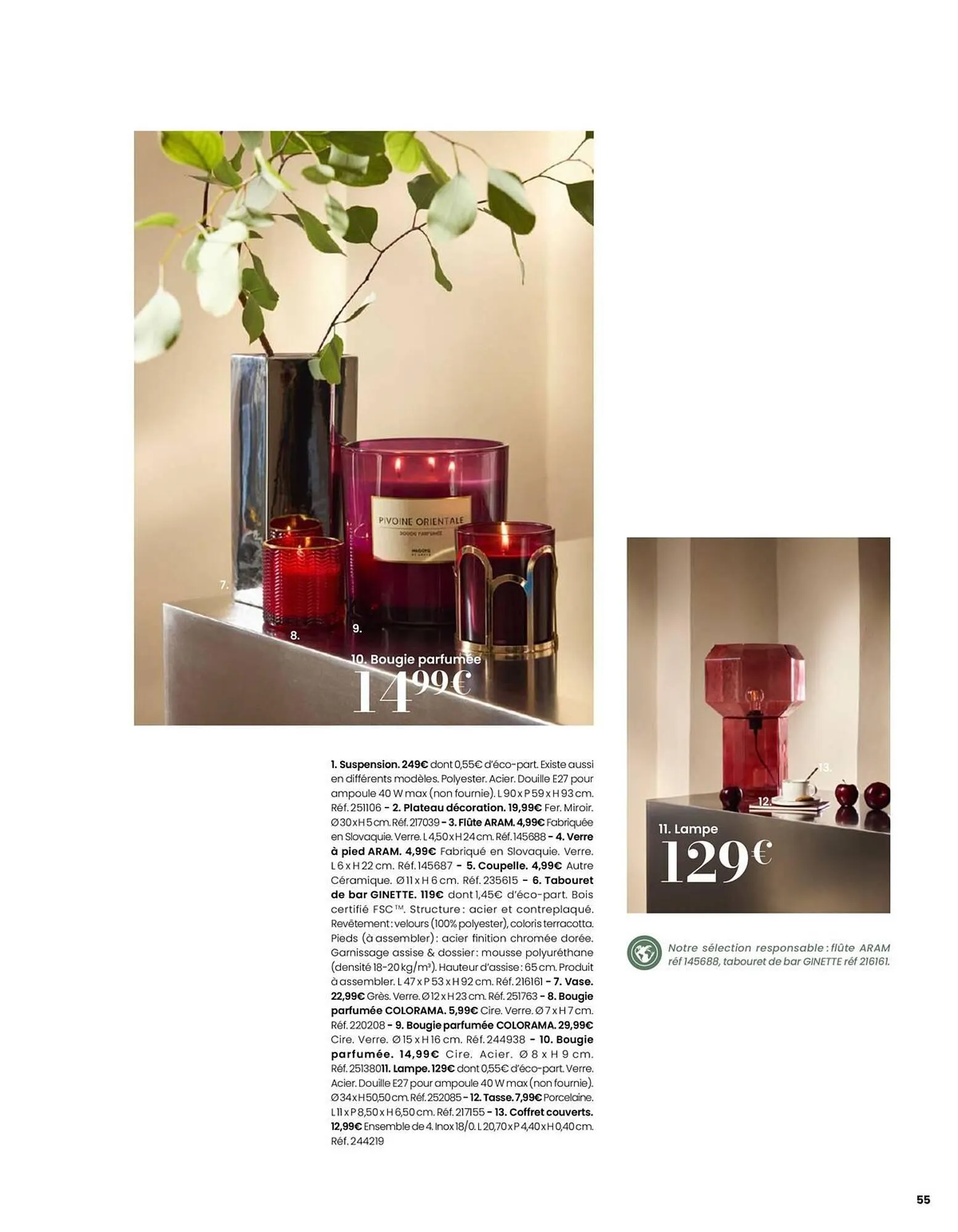 Catalogue Maisons du Monde du 1 mars au 31 août 2026 - Catalogue page 55