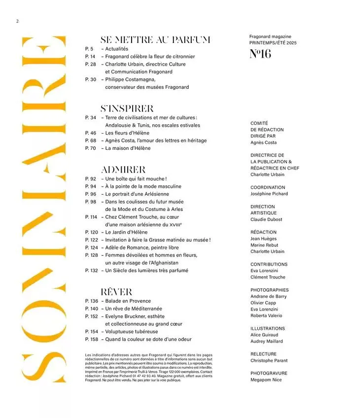 Printemps/Été 2025 du 17 mars au 23 septembre 2025 - Catalogue page 4