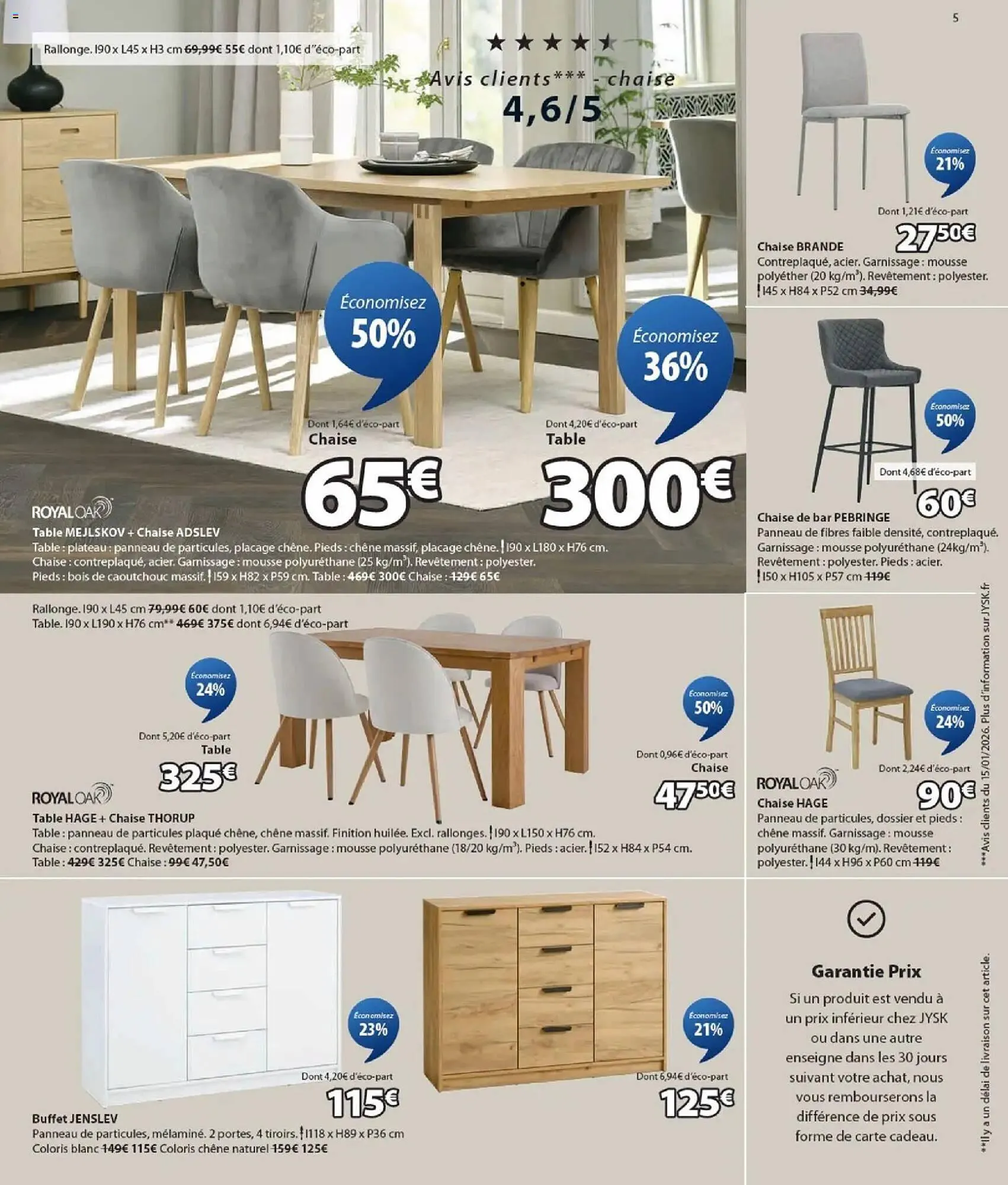 Catalogue JYSK du 5 mars au 16 mars 2026 - Catalogue page 5