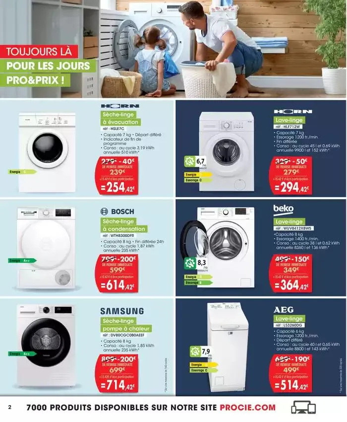 PRO&Cie - TOUJOURS LÀ POUR LES JOURS PRO&PRIX ! du 9 janvier au 25 janvier 2025 - Catalogue page 2