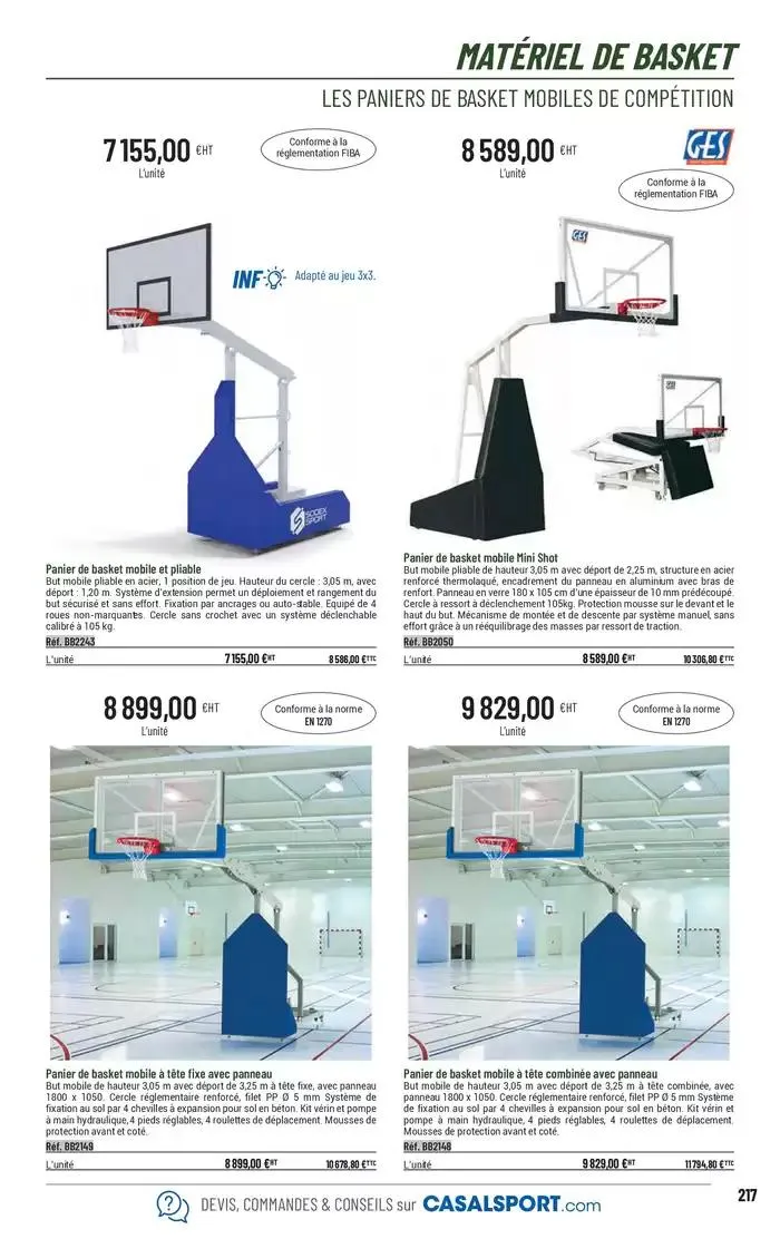 ÉQUIPEMENT SPORTIF du 6 mars au 31 décembre 2025 - Catalogue page 189