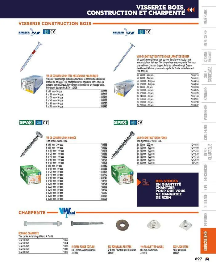 Guide produits 2024 du 15 mars au 31 décembre 2024 - Catalogue page 697